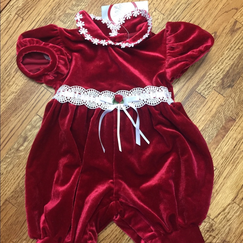 Preemie Christmas Outfit